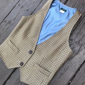 J. Crew Button Up Vintage Old-Timer Wool Vest